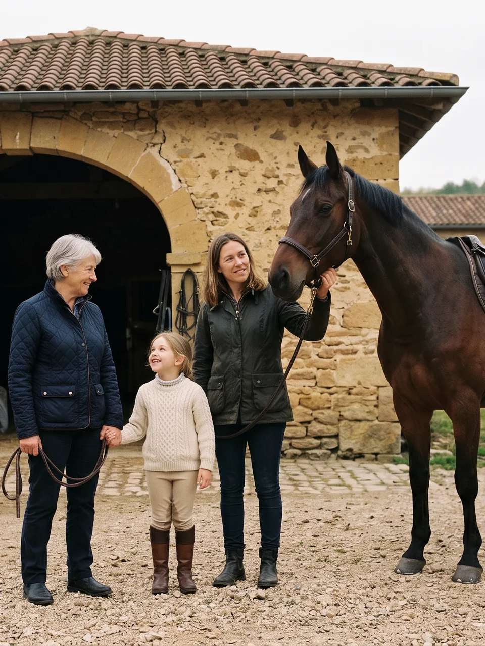 L'équipe, Impulse HorseRunners, centre équestre à Saint-Julien
