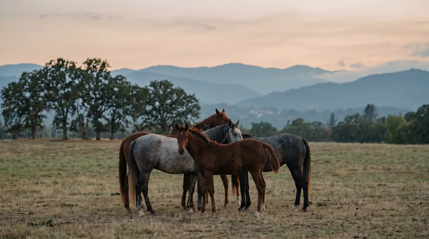 Chevaux en liberté, Impulse HorseRunners, Rhône